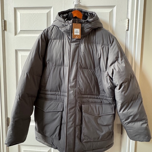 Brand New Men’s Winter Parka – Medium Grey – Size XL - Picture 1 of 5